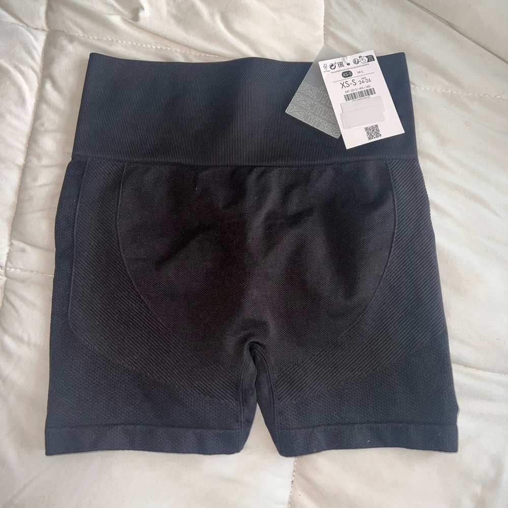 New W/Tags Bershka Booty Lifting Spandex Shorts